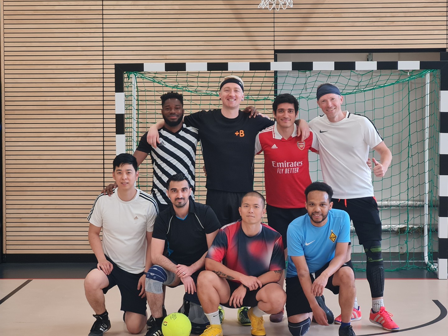 Gruppenbild Fußball